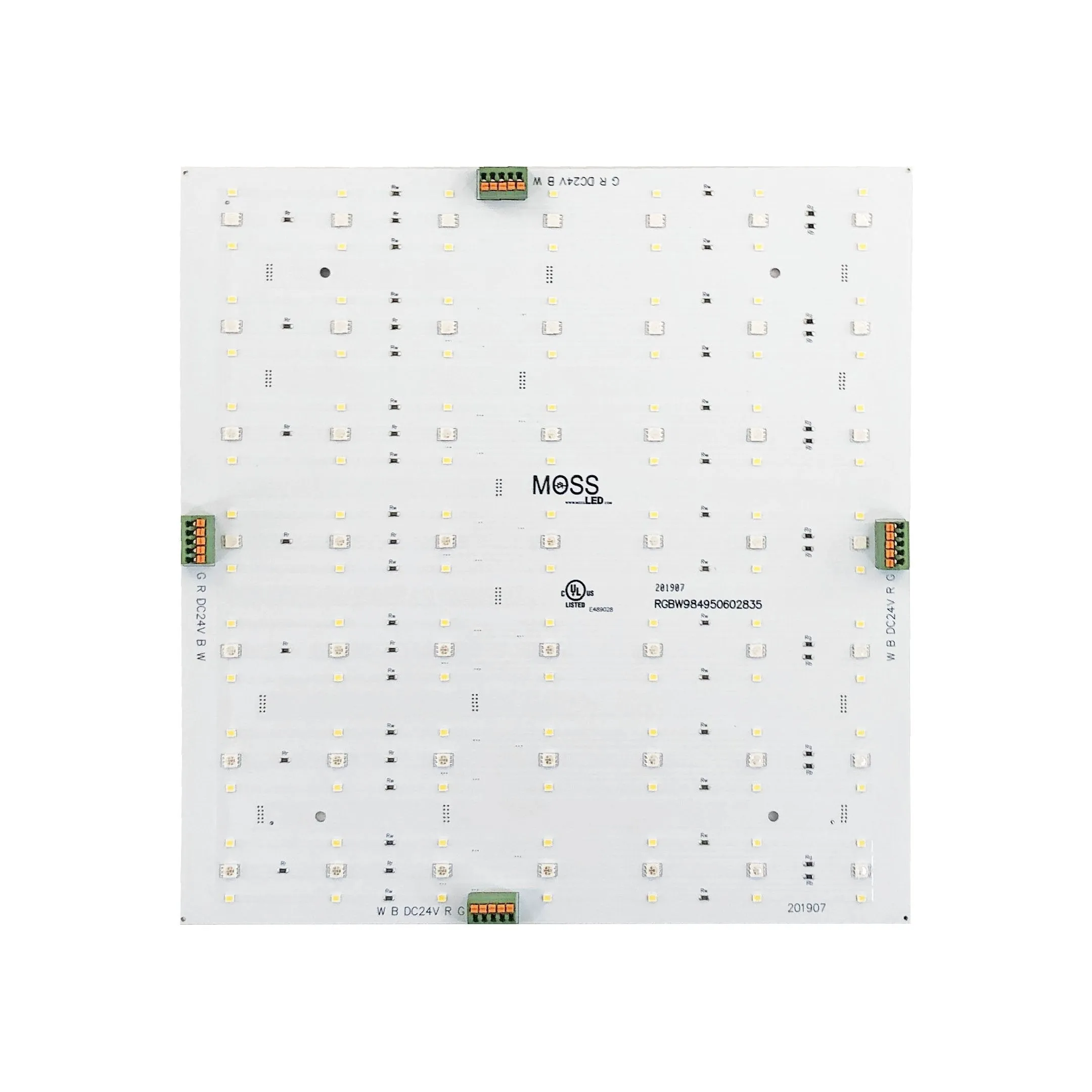 24V RGB W 4100k Panel 1x1'