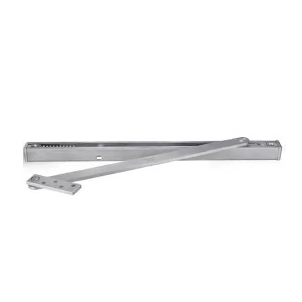 ABH - 1026 - Heavy Duty - Concealed Mount Overhead Door Stop- Satin Stainless Steel - 18"