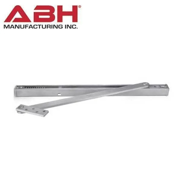 ABH - 1026 - Heavy Duty - Concealed Mount Overhead Door Stop- Satin Stainless Steel - 18"