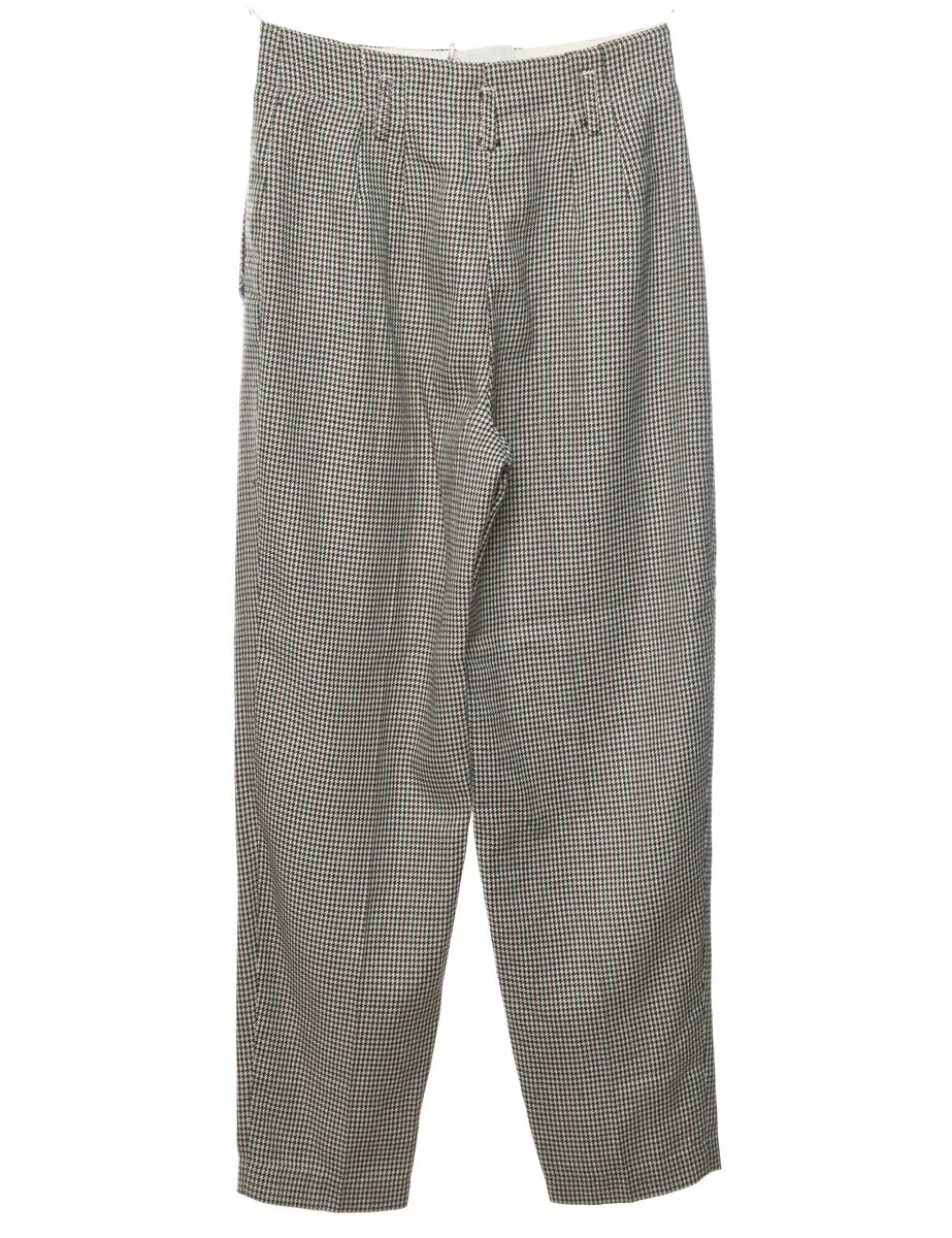 Dogtooth Trousers - W28 L29