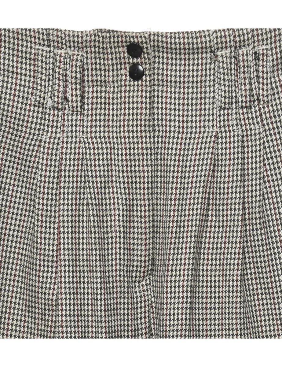 Dogtooth Trousers - W28 L29
