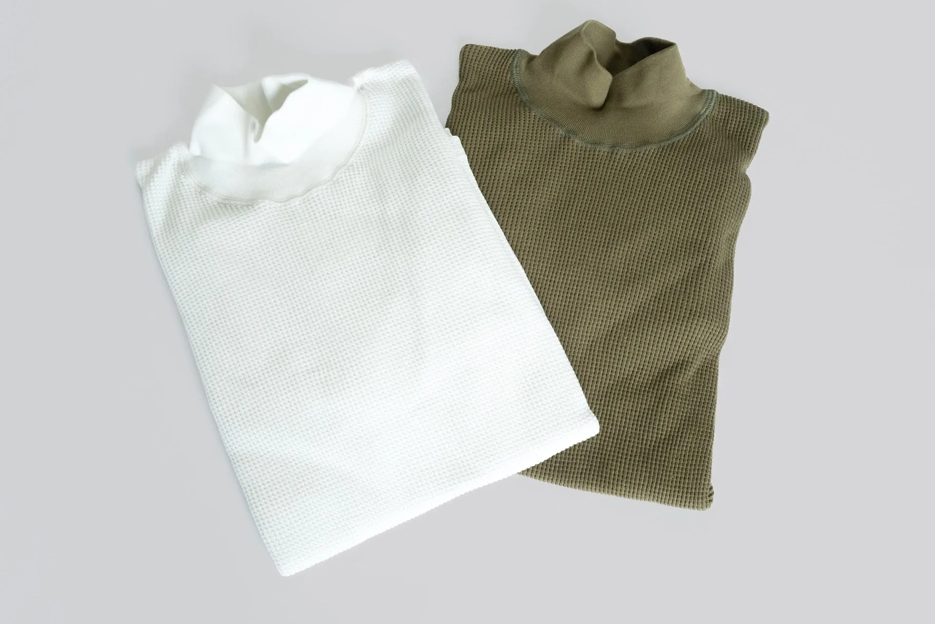 Freewheelers "Half Neck" Thermal Shirt (Ivory)