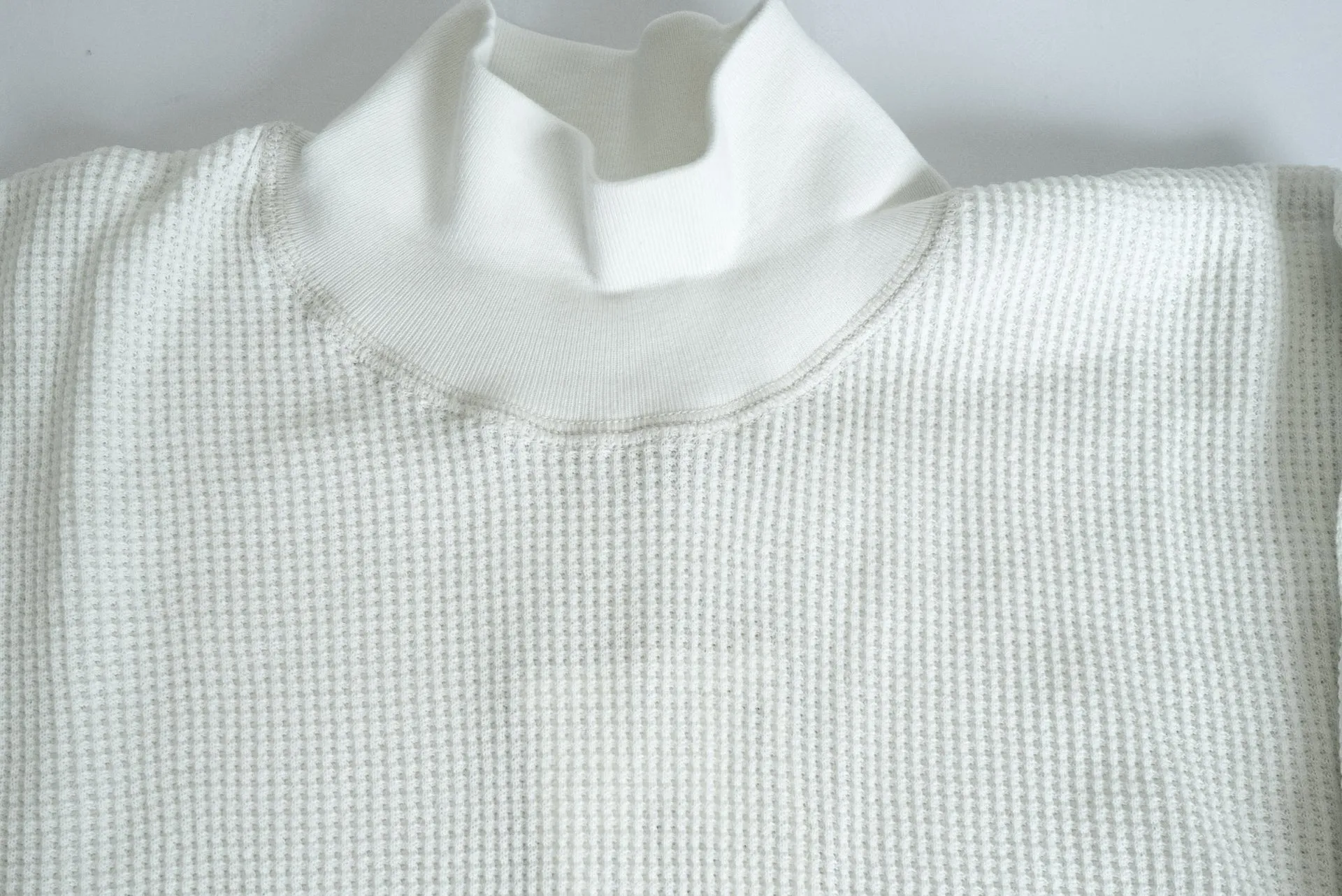 Freewheelers "Half Neck" Thermal Shirt (Ivory)