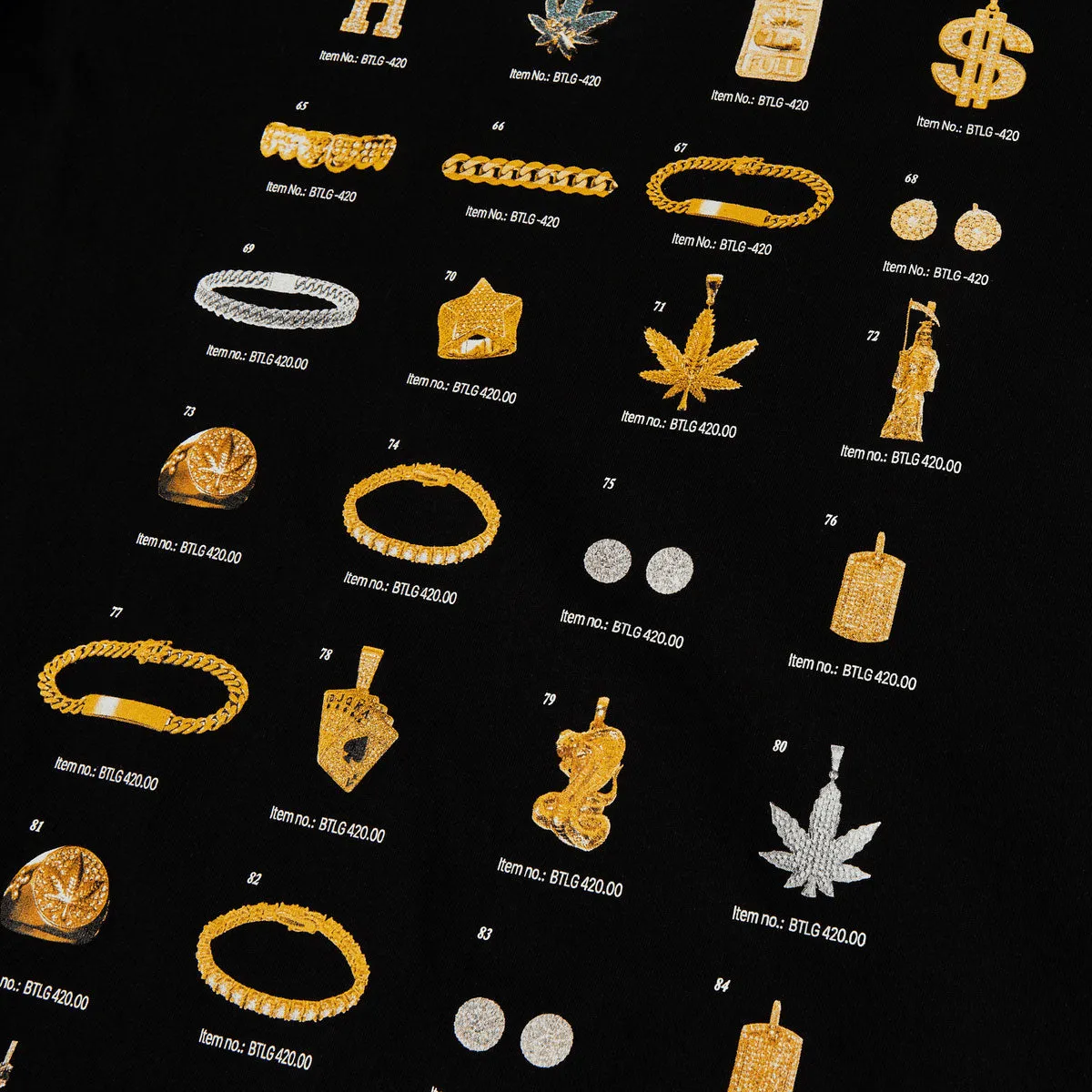 HUF Jewelry Long Sleeve T-Shirt - Black