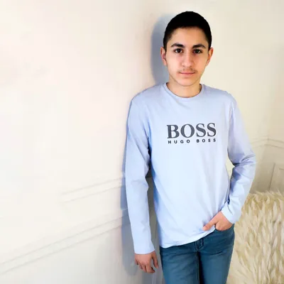 Hugo Boss Boys Long Sleeve T-Shirt