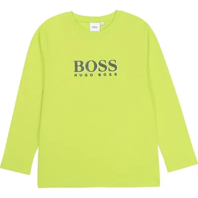 Hugo Boss Boys Long Sleeve T-Shirt
