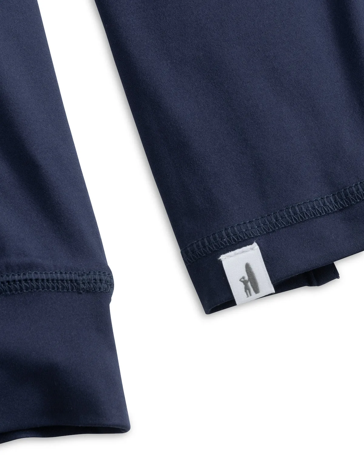 Johnnie-O Talon Hooded Long Sleeve T-Shirt - Navy 2*