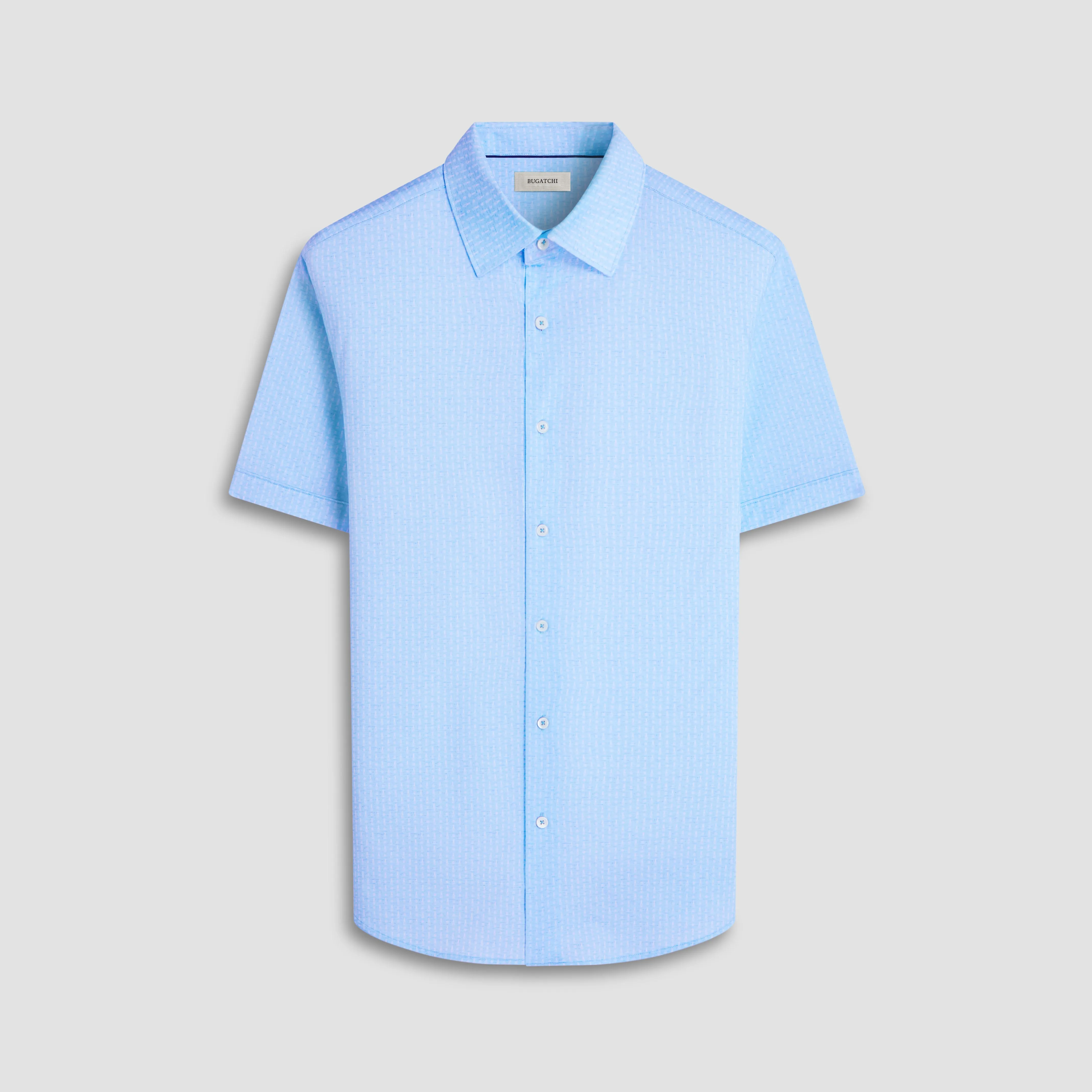 Miles Bowling Pin OoohCotton Short-Sleeve Shirt