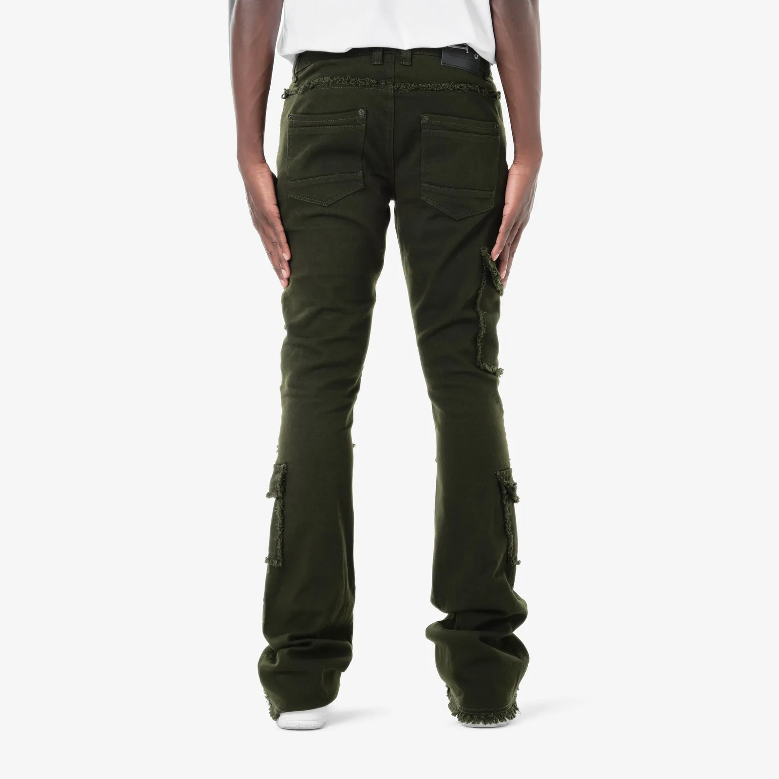 OLIVE STACKED CARGOS