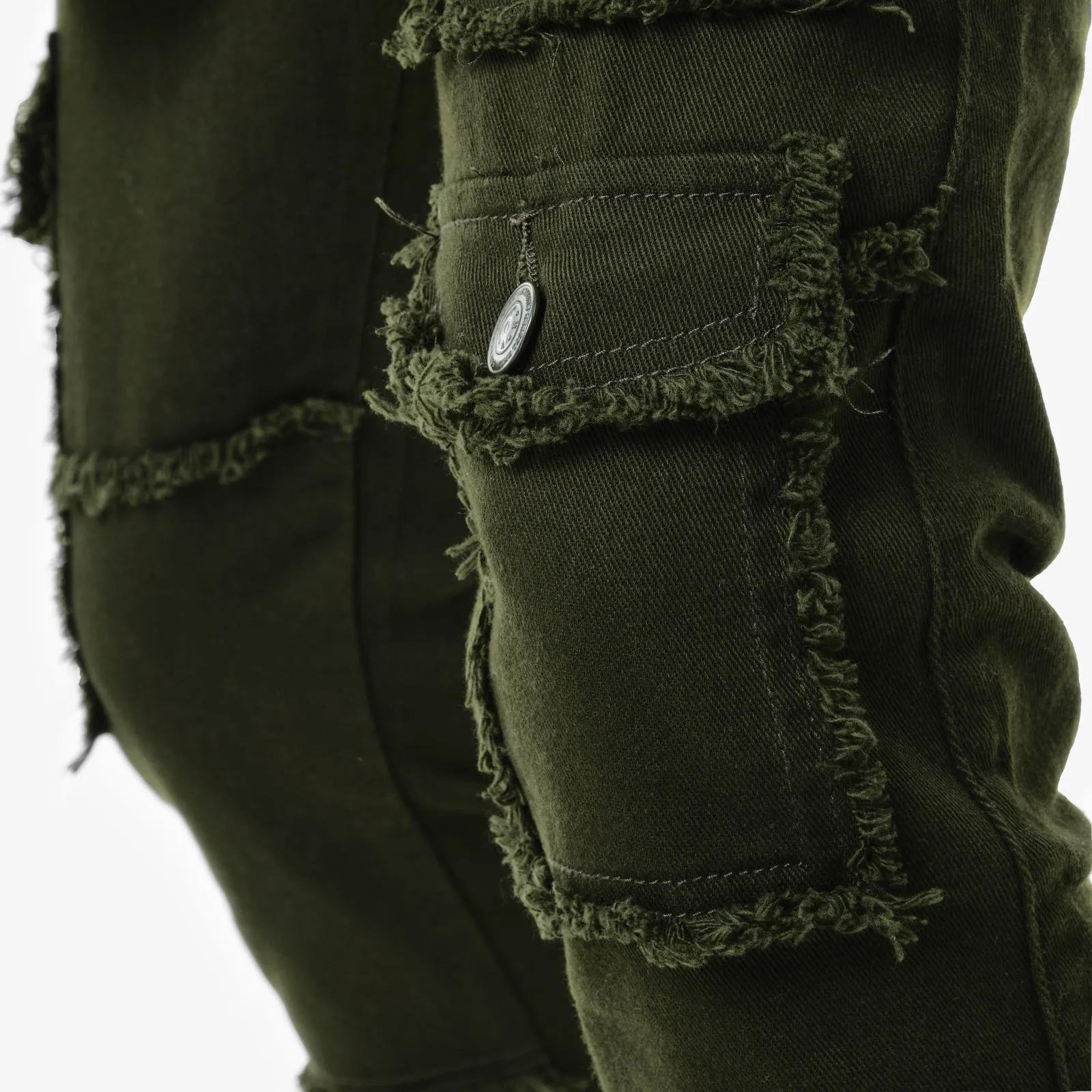 OLIVE STACKED CARGOS