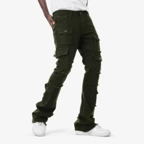 OLIVE STACKED CARGOS