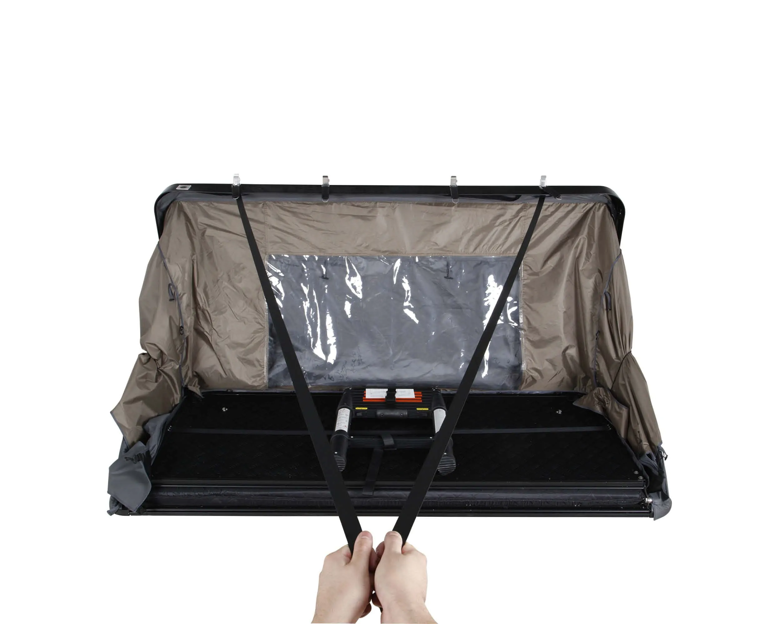 Overland Vehicle Systems Bushveld Hard Shell 4 Season Rooftop Tent - Recon Recovery
