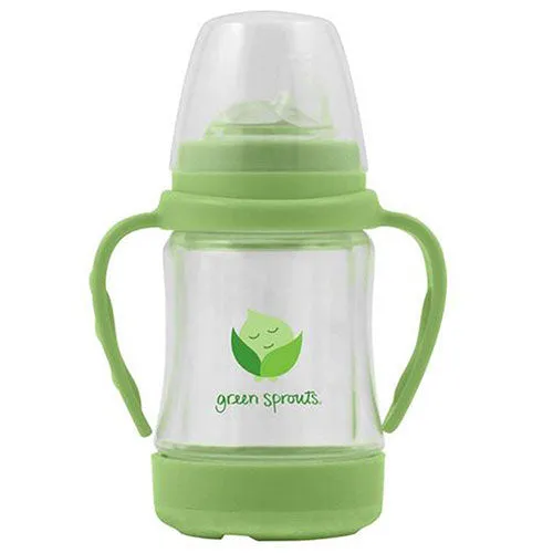 Sip 'n Straw Glass Cup 1 Count By Green Sprouts