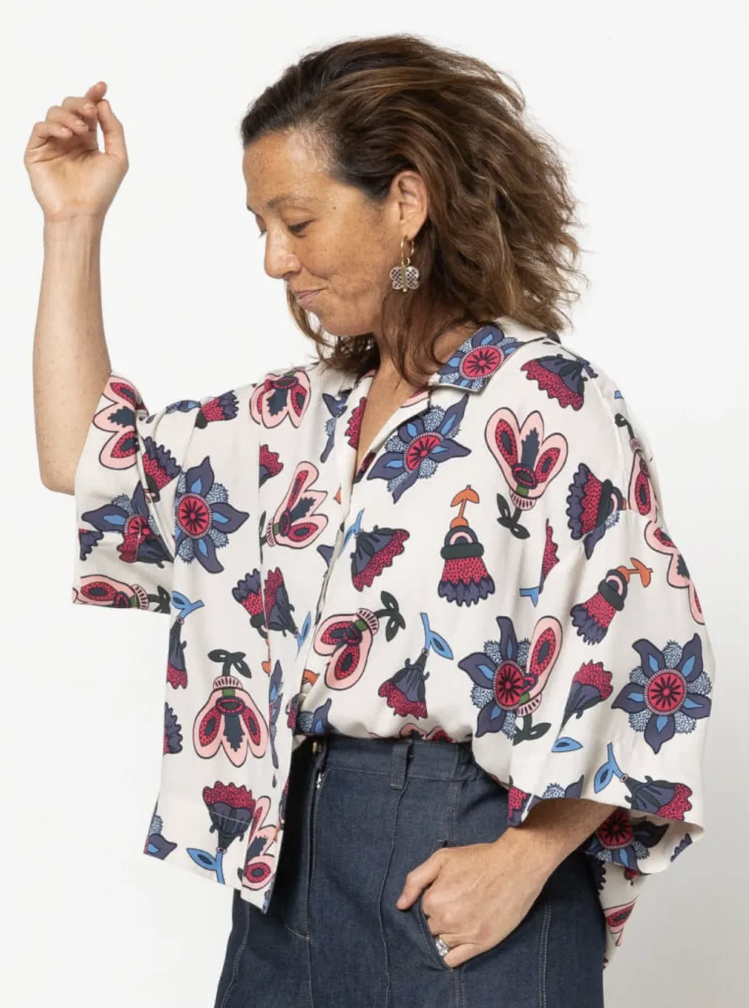 Style Arc - Albie Woven Shirt - Size 18-30