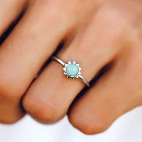 Sunkissed Ring Silver